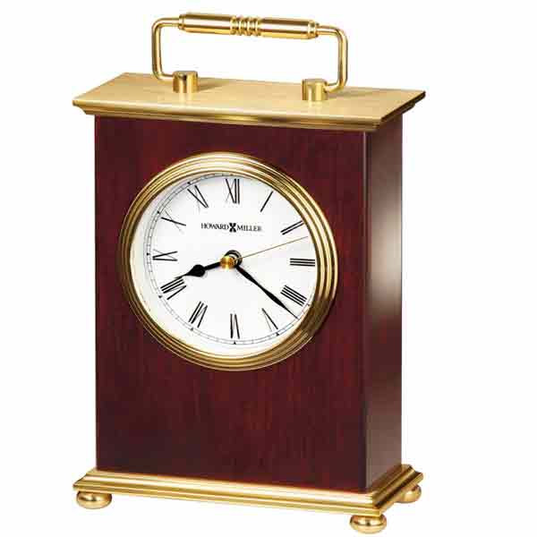 Howard Miller Rosewood Bracket Tabletop Clock
