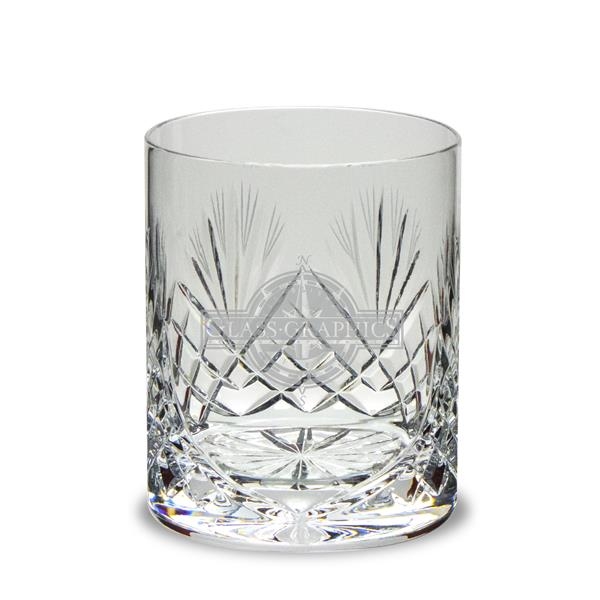 Hand Cut Crystal Double Old Fashioned 14 oz