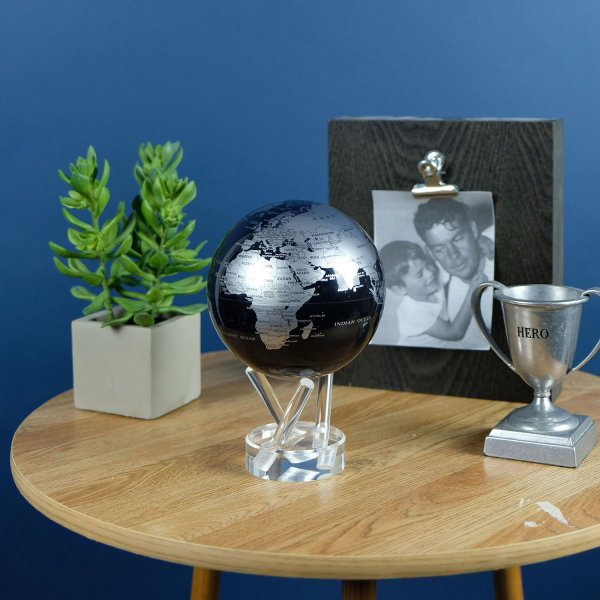 Details about   Mova Globe Black and Silver SBE 