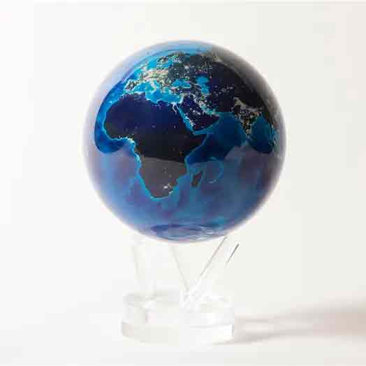 Mova Globe Earth at Night