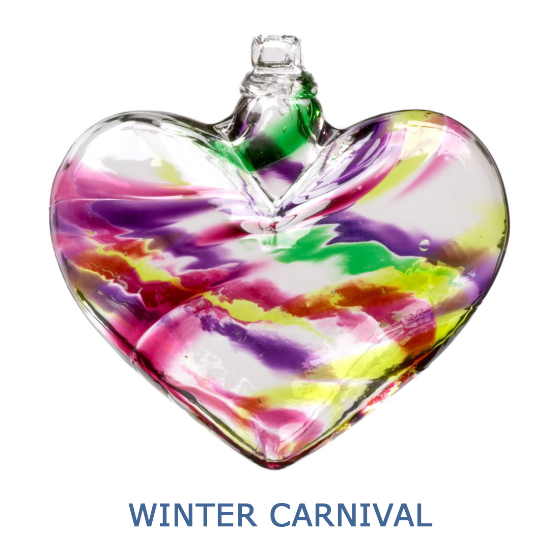Heart of Glass Ornaments