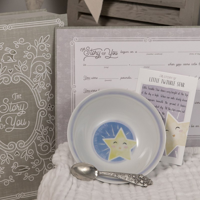 Little Twinkle Star Bowl & Spoon Set