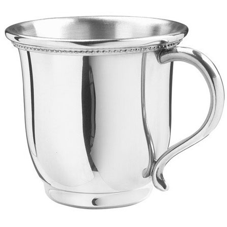 Pewter Georgia Baby Cup