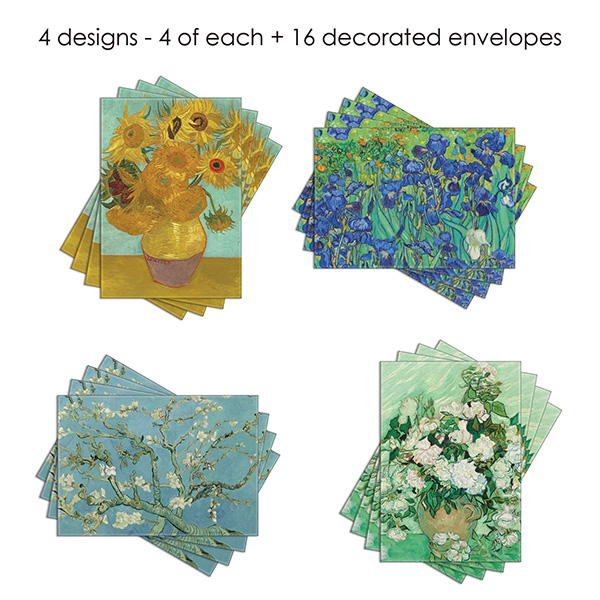 Notecards - Van Gogh Flowers