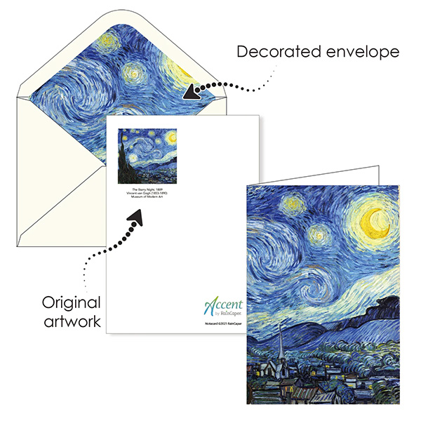 Notecards - Van Gogh at Night